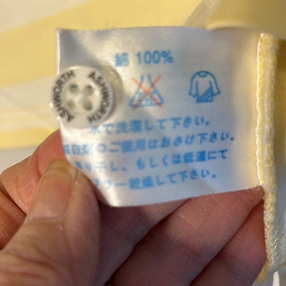 ASHWORTH T-Shirt striped size L - Picture 5 of 5